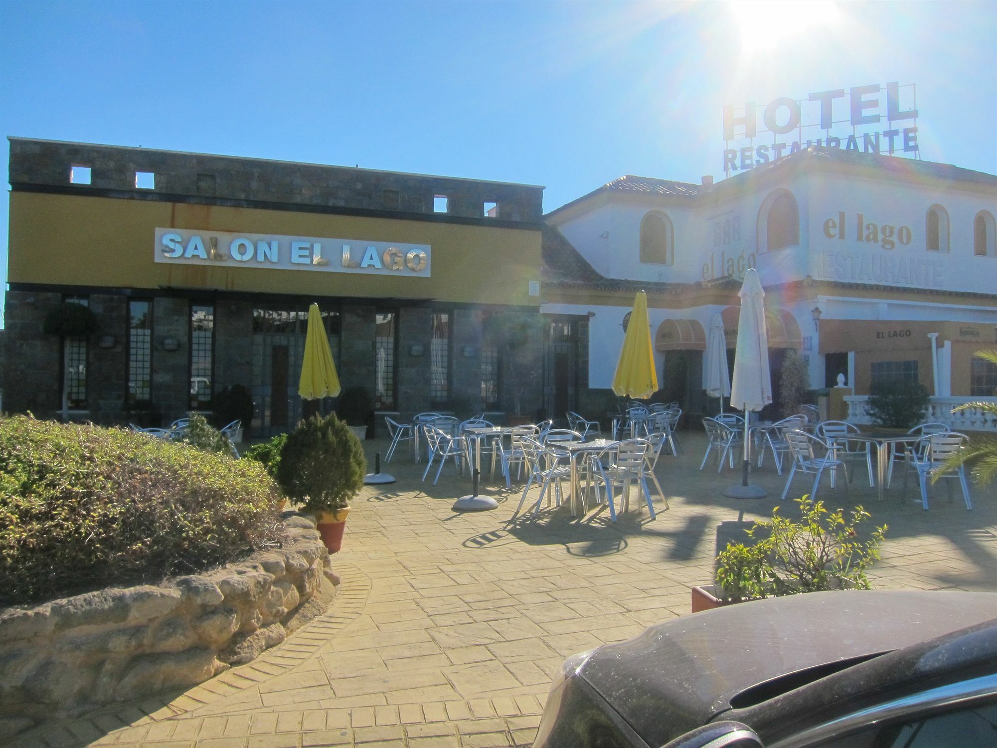 Hotel Restaurante El Lago Arcos de la Frontera Bagian luar foto